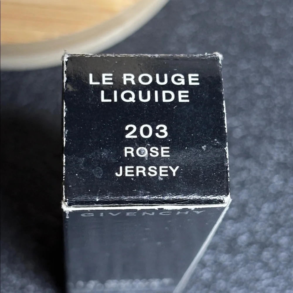 Givenchy Le Rouge Liquide - 203 Rose Jersey Lipstick New